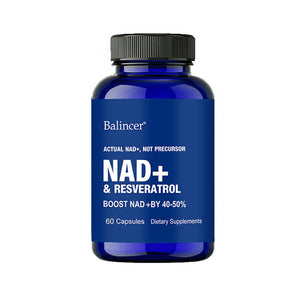 Nad + resveratrol Balincer de 120 capsulas